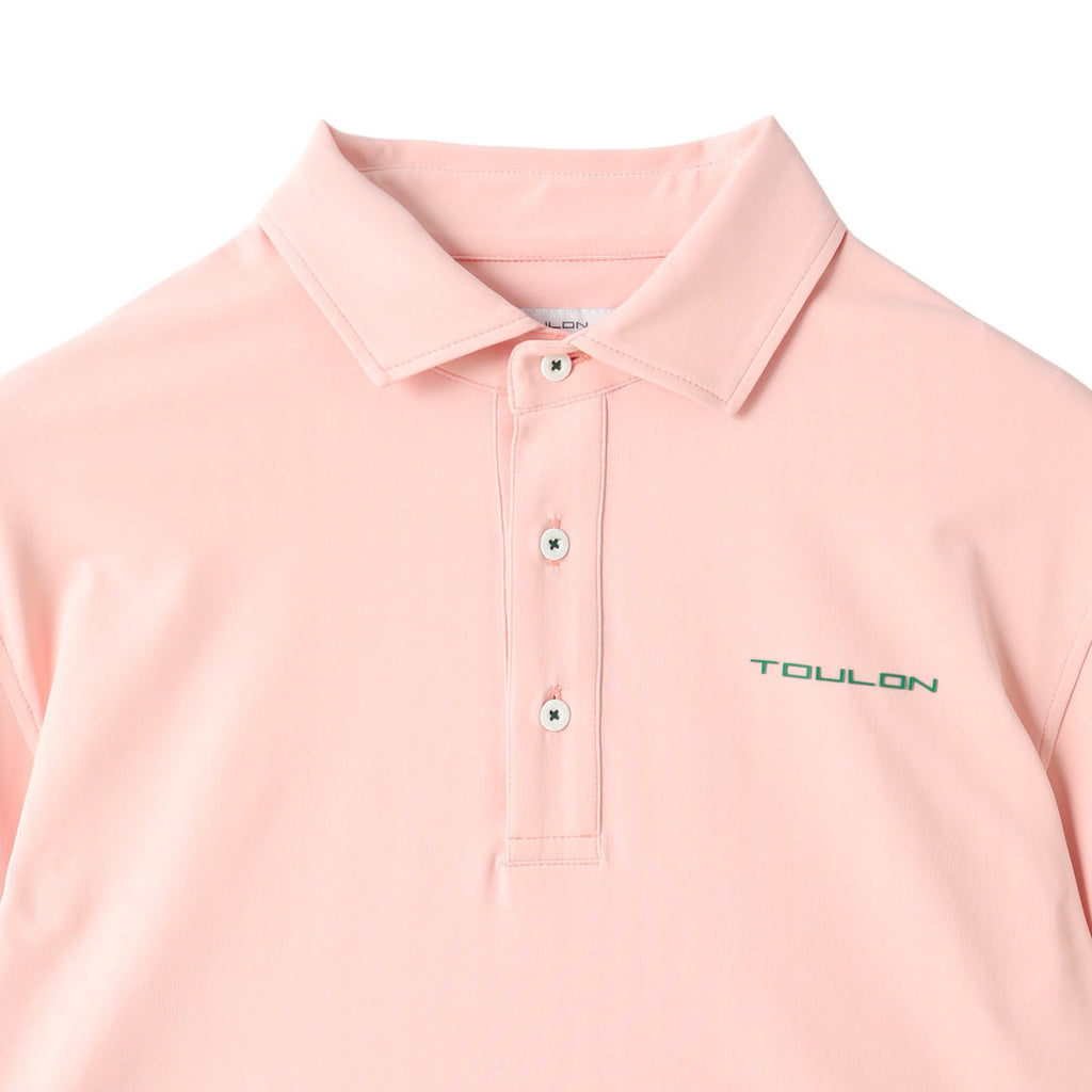 Toulon Golf FIRST RUN SS POLO 01 PNK