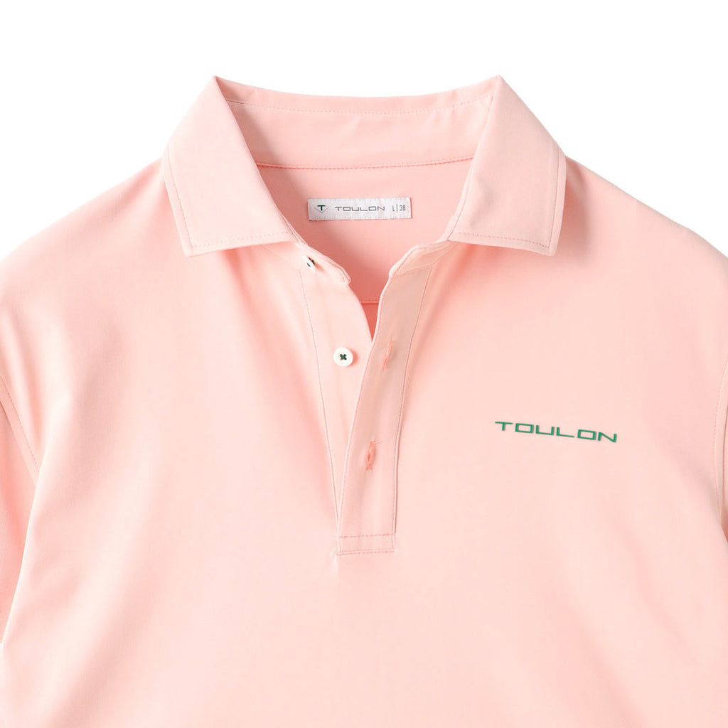 Toulon Golf FIRST RUN SS POLO 01 PNK