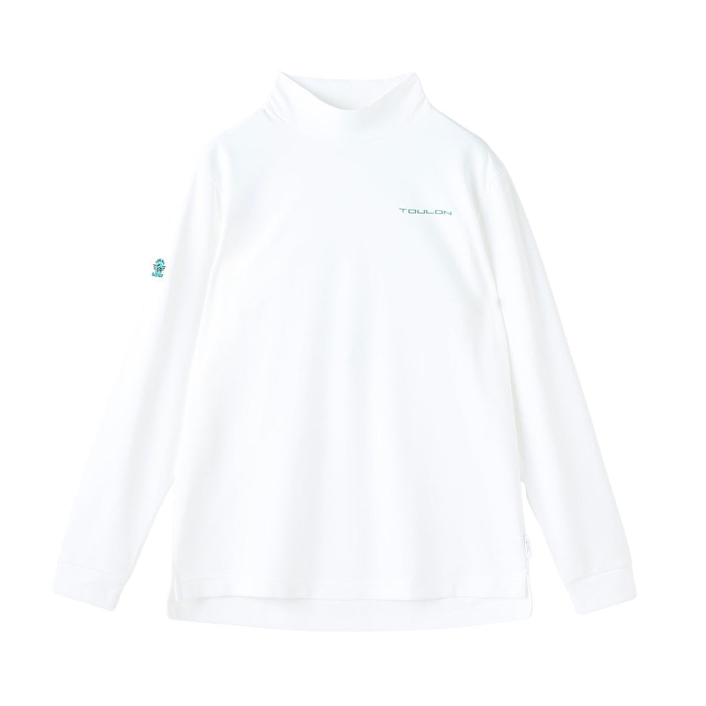 Toulon Golf FIRST RUN MOCK NECK 01 WHT