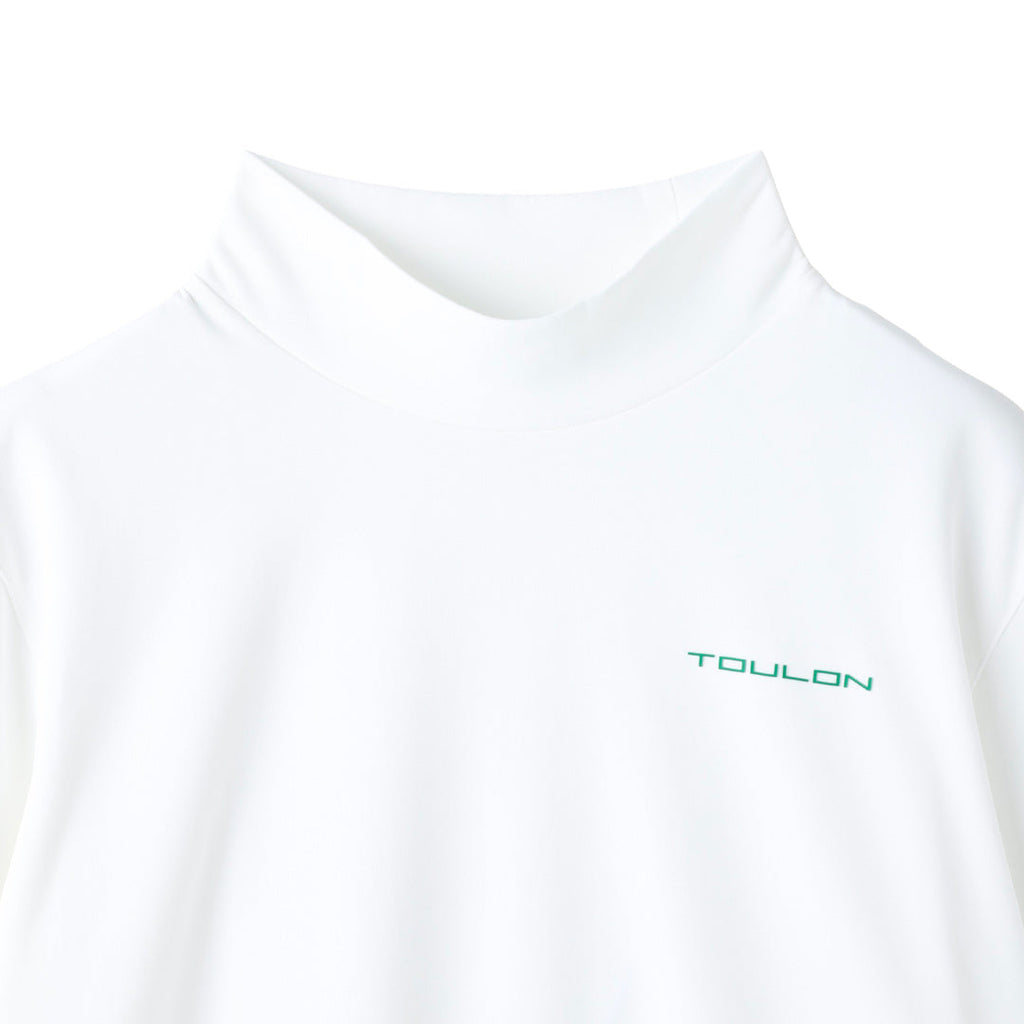 Toulon Golf FIRST RUN MOCK NECK 01 WHT