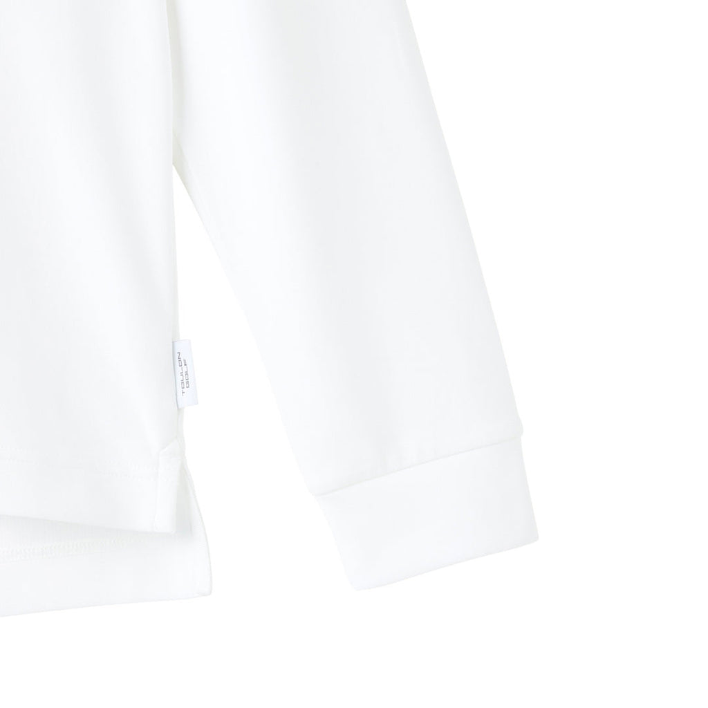 Toulon Golf FIRST RUN MOCK NECK 01 WHT