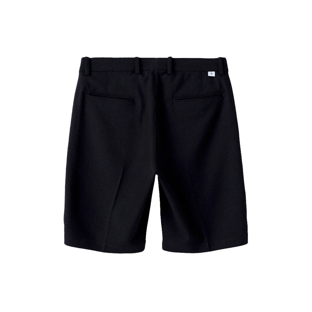 Toulon Golf LINEN MIXED SHORTS BLK