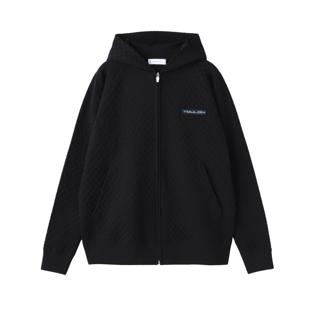 Toulon Golf MILWAUKEE ZIP HOODIE BLK