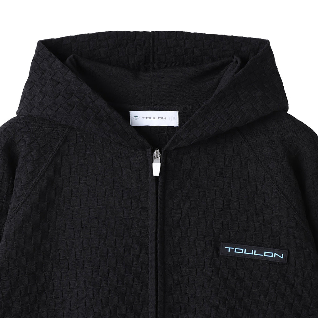 Toulon Golf MILWAUKEE ZIP HOODIE BLK