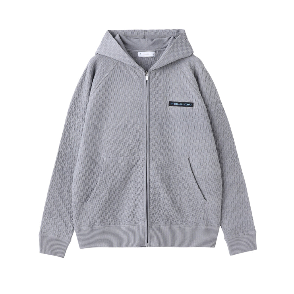 Toulon Golf MILWAUKEE ZIP HOODIE GRY