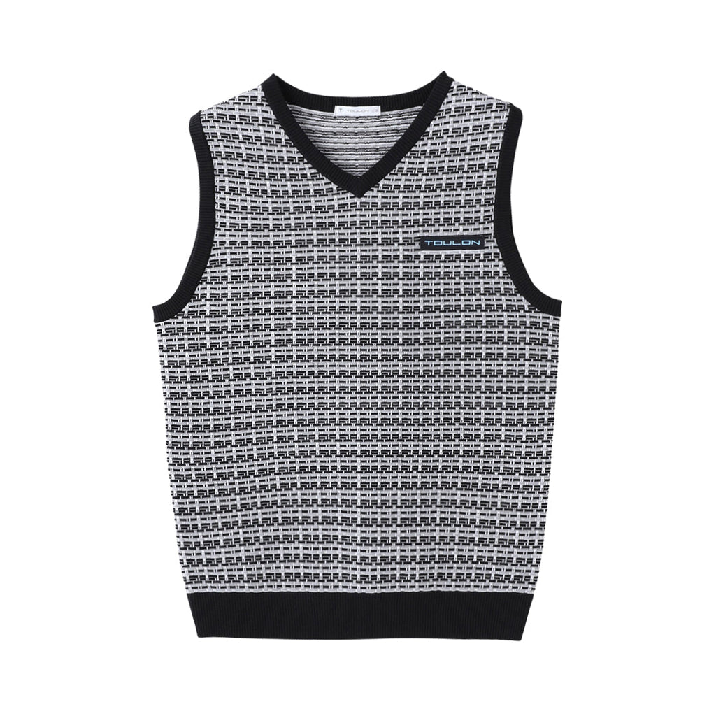 Toulon Golf MULTIPLE COL JQ VEST BLK
