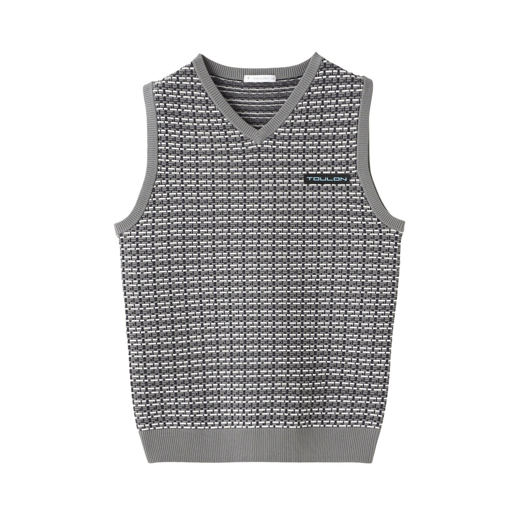 Toulon Golf MULTIPLE COL JQ VEST GRY
