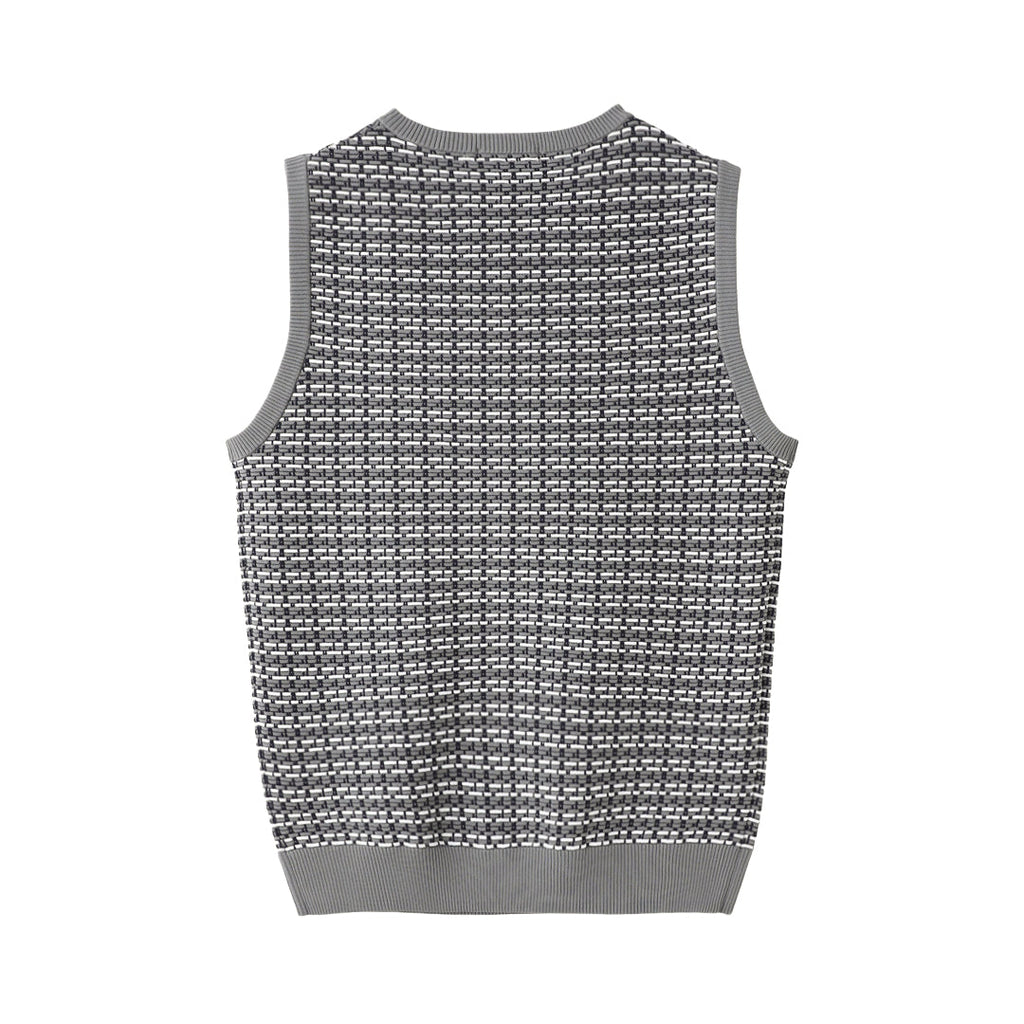 Toulon Golf MULTIPLE COL JQ VEST GRY