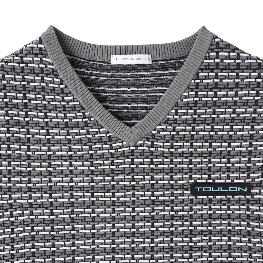 Toulon Golf MULTIPLE COL JQ VEST GRY